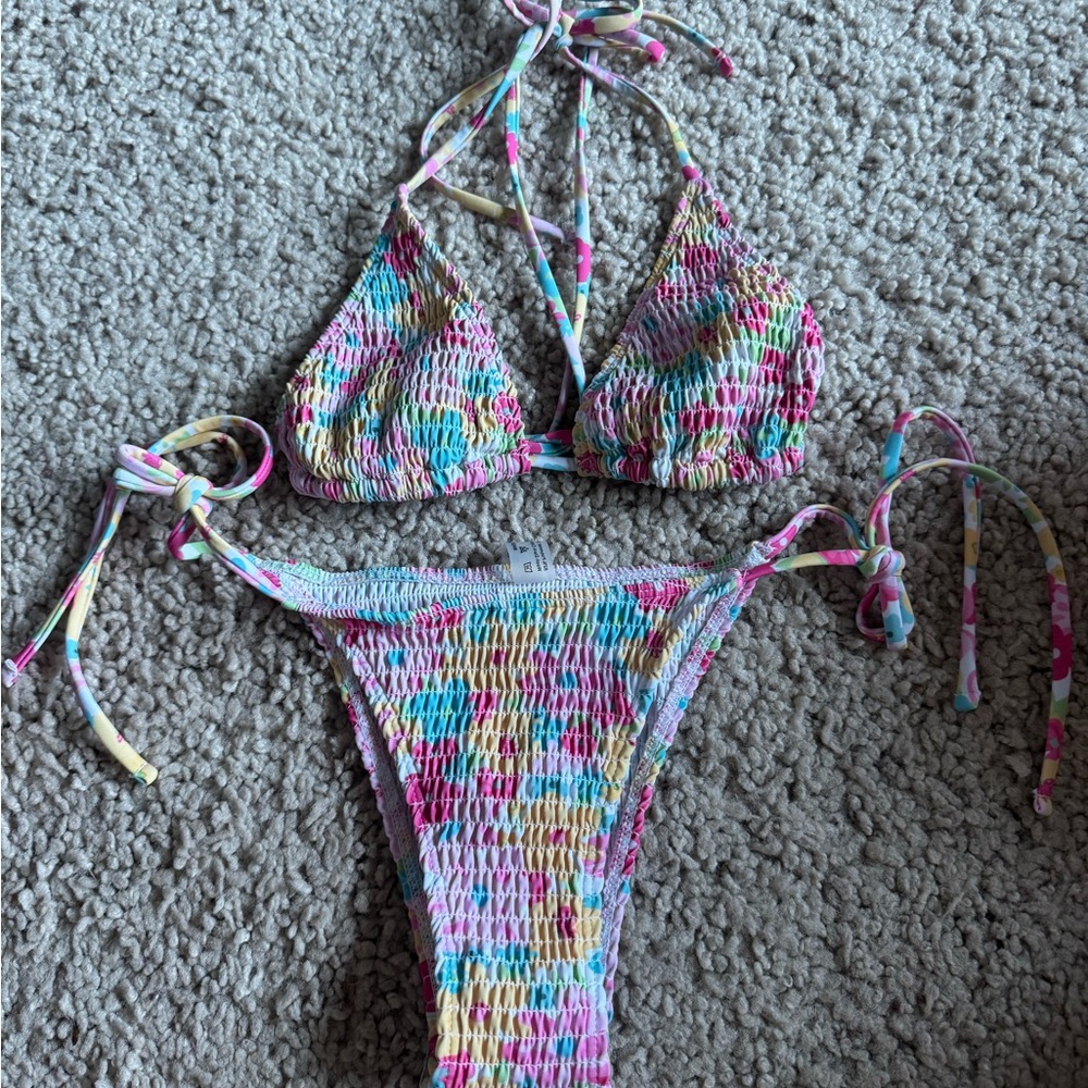 Spring Patterned Bikini